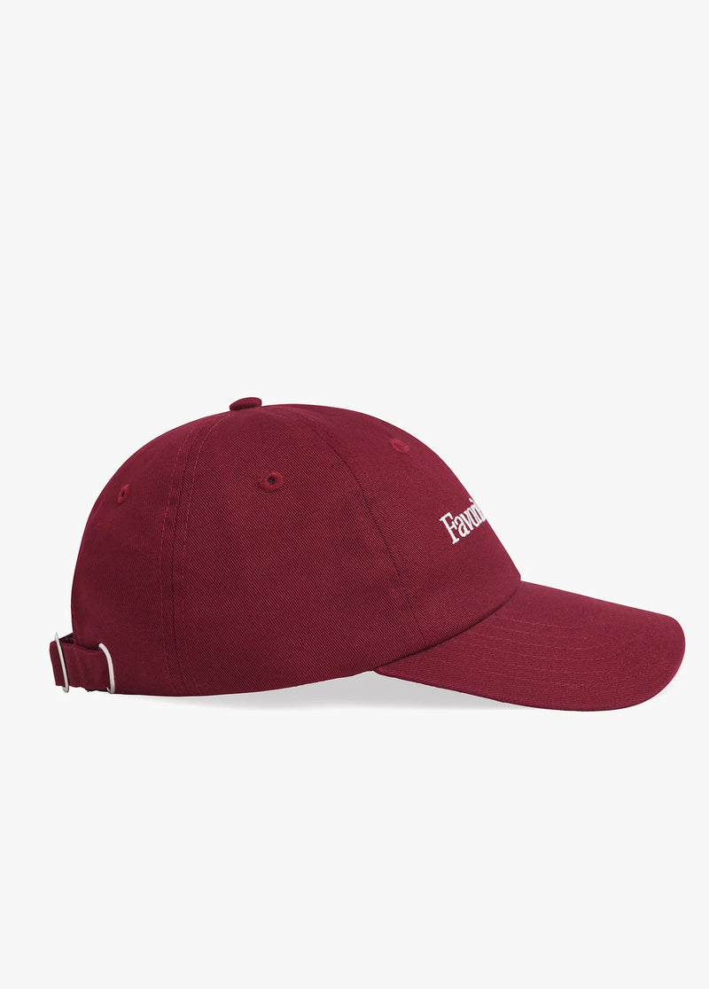 Classic Logo Baseball Hat ~ Sangria Nights White