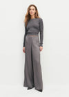 Effortless Wide Leg Pant ~ Grey Shadow