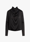 Long Sleeve Alice Top ~ Black
