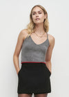The Rebecca Cami ~ Dark Charcoal Grey