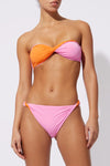 Gisele Bottom ~ Carnation Pink & Clementine