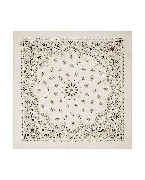 Silk Bandana ~ Creme