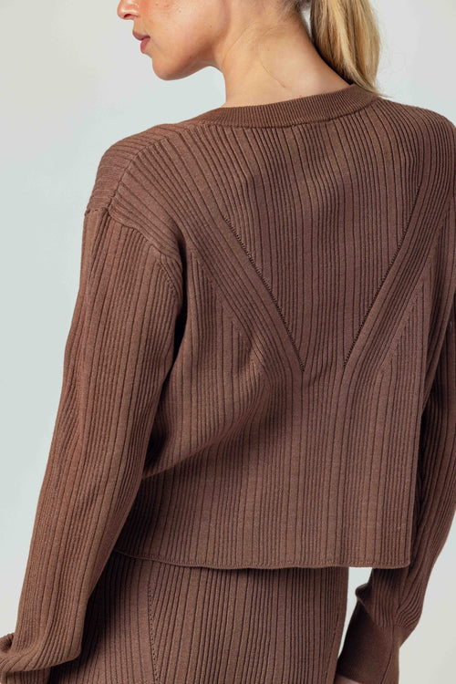 Nora Cardigan ~ Hickory