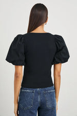 Hallie Top ~ Black