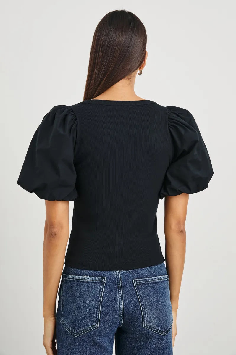 Hallie Top ~ Black