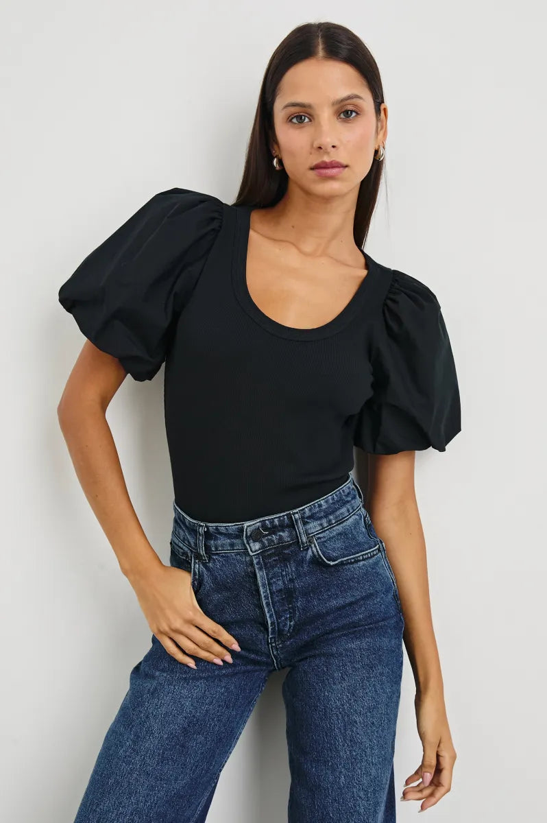 Hallie Top ~ Black