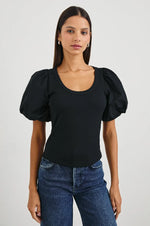 Hallie Top ~ Black