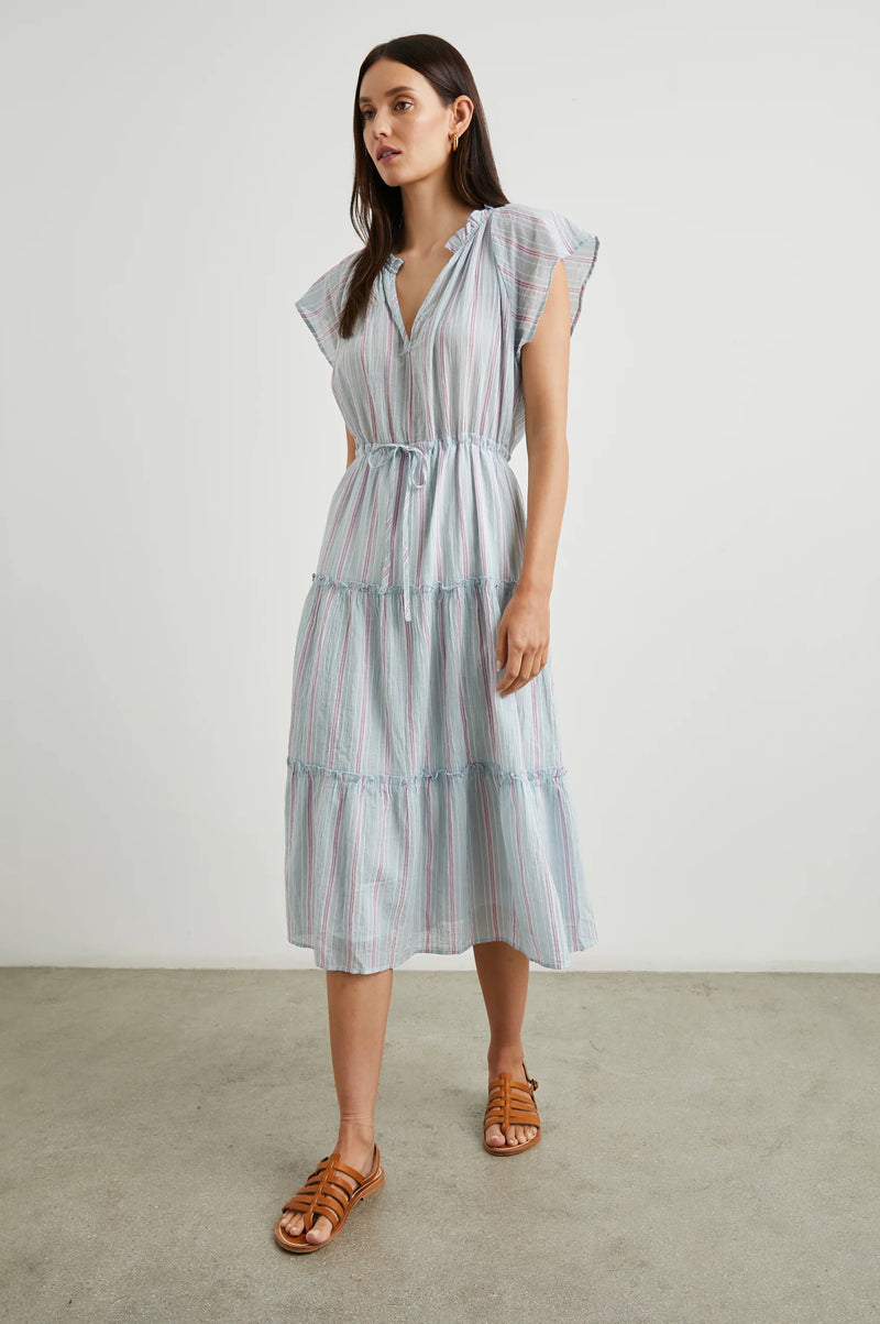 Juni Dress ~ Placid Stripe