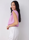 Keyhole Back Tencel Tee