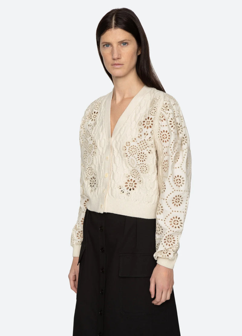 Lainey Cardigan ~ Cream