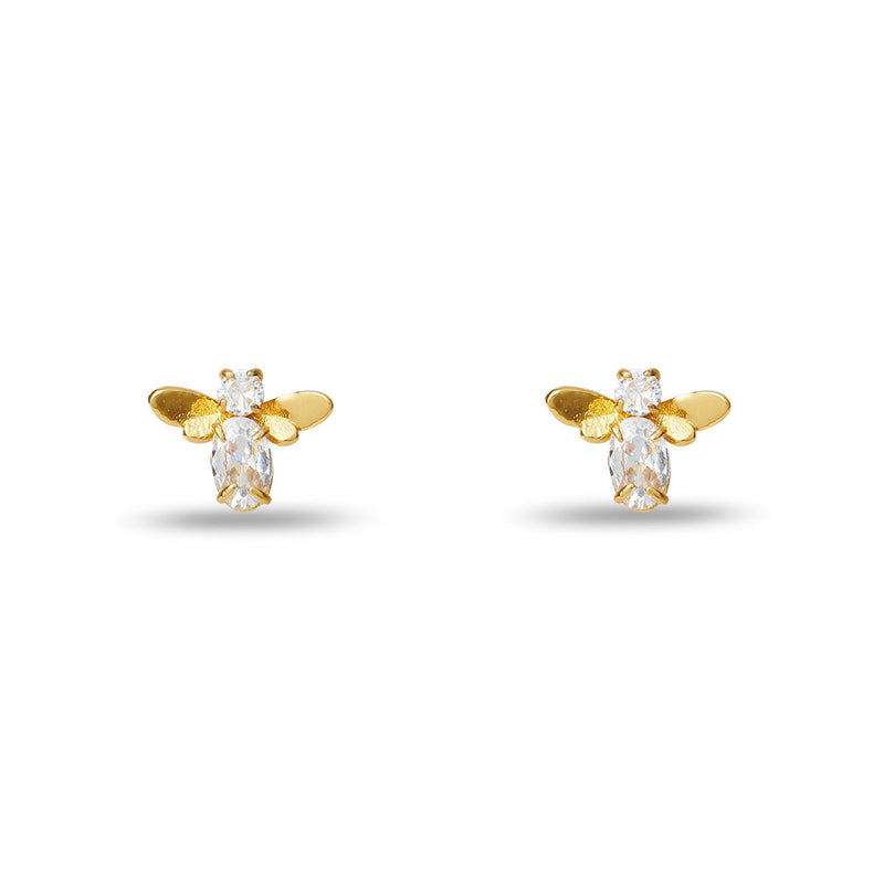 Honeybee Stud Earrings