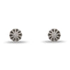 Deco Stud Earrings ~ Jet