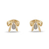 Crystal Dainty Pave Bow Earrings