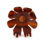 Sunflower Claw Clip ~ Rust