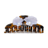 Shell Claw Clip ~ Tortoise Pearl