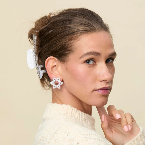 Holiday Lights Crystal Jumbo Clip