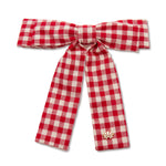 Gingham Antoinette Bow Barrette