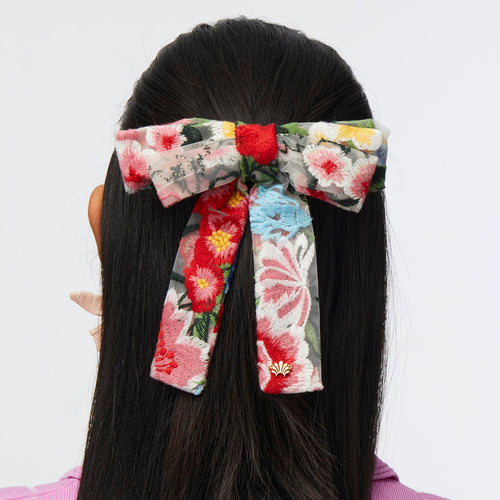 Mediterranean Floral Bow