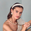 Charlotte Pearl Sprinkle Headband ~ Ivory