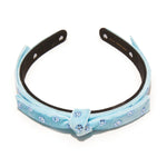 Lake Blue Bardot Slim Ribbon Headband