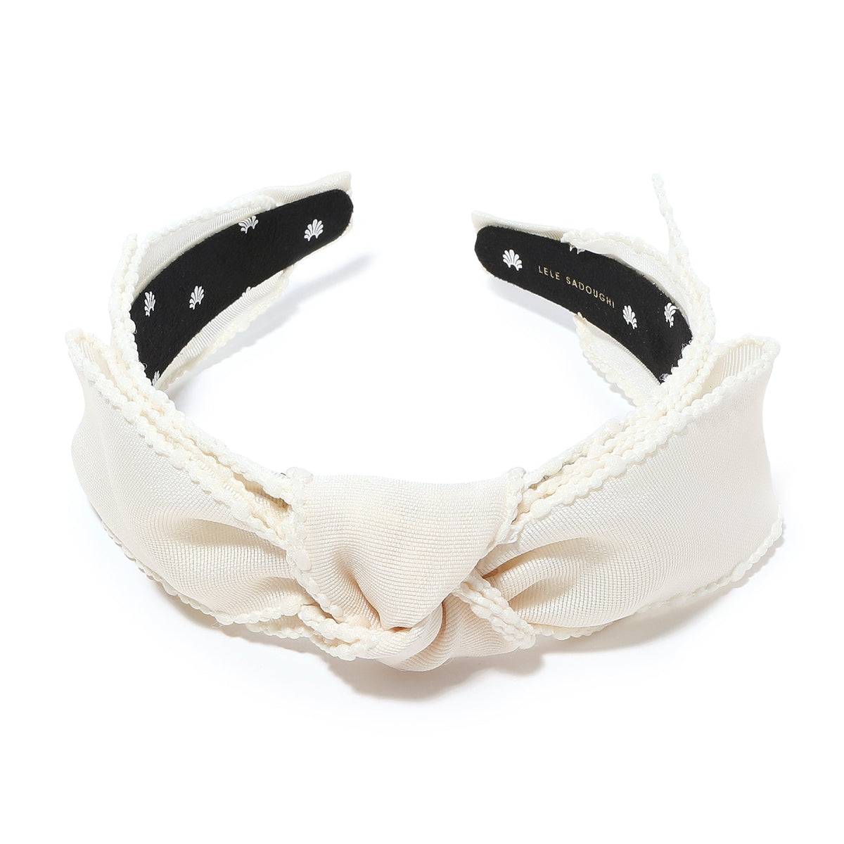 NWT Lele Sadoughi Motley Beanie White Lie in Ivory - One Size LELE Sadoughi The Motley Beanie White Lie main image 2
