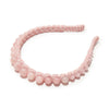 Rose Graduated Bead Headband