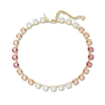 Candy Crystal Necklace ~ Shell Pink
