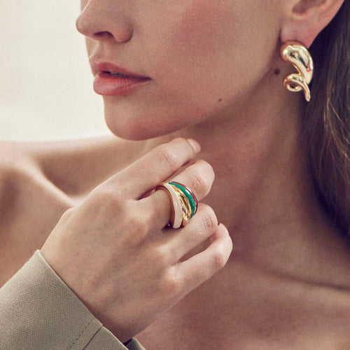 Jade Multi Stacking Ring