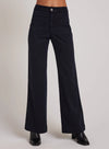 Lola Two Pocket Wide Leg ~ Soft Black