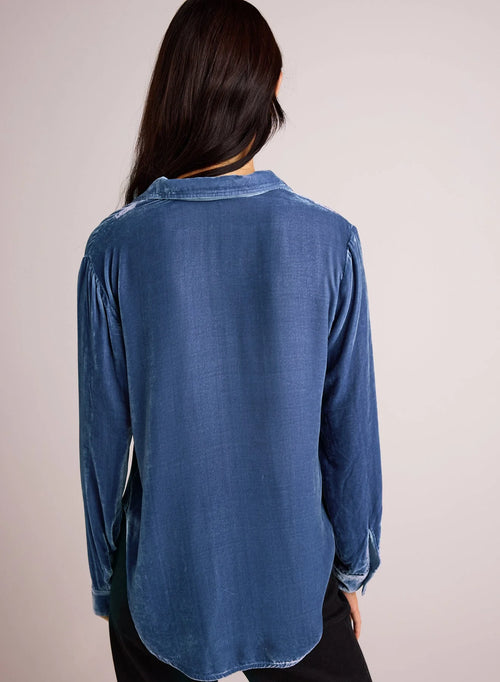 Long Sleeve Clean Shirt ~ Nordic Blue