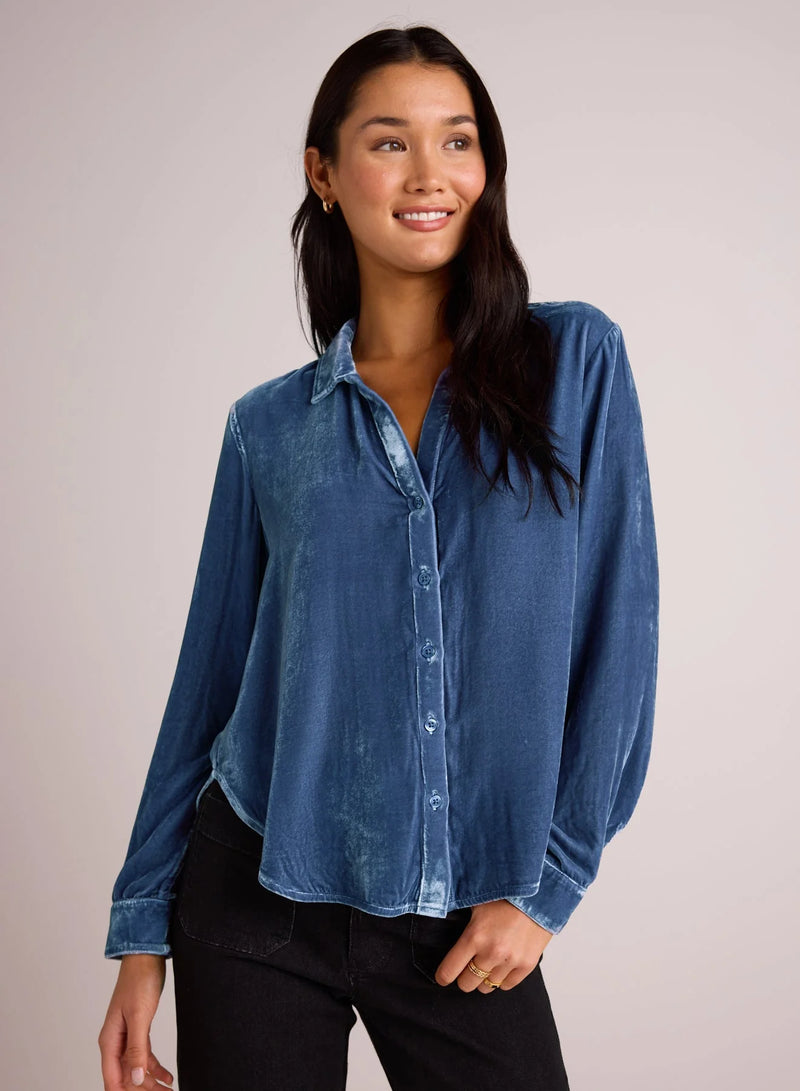 Long Sleeve Clean Shirt ~ Nordic Blue