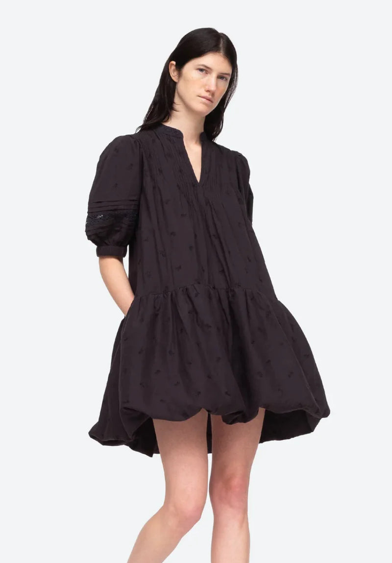 Loren Tunic Dress Black Chic Streets