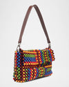 Timmy Convertible Beaded Shoulder Bag