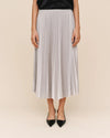 Pleated Skirt ~ Silver Shimmer