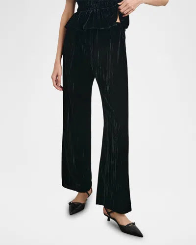 Brissa Pant ~ Black Velvet