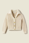 Savannah Cardigan ~ Antique White