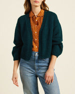 Arlowe Cardigan ~ Dark Teal