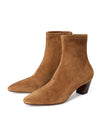 Doria Kicked Heel Ankle Boot ~ Cacao