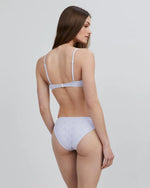 Daphne Eyelet Bikini Bottom ~ Lilac Pastel