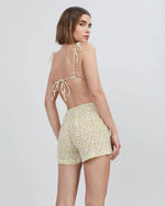 Loretto Short ~ Sunflower Print