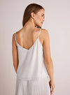 V-Neck Cami~ Metallic Opal