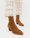 Doria Kicked Heel Ankle Boot ~ Cacao