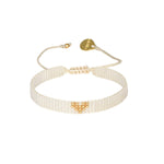 Golden Heartsy adjustable bracelet