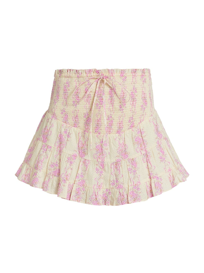Aldana Ruched Mini Skirt