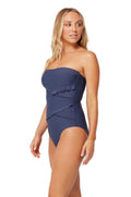 Spliced Bandeau Maillot ~ Nightfall