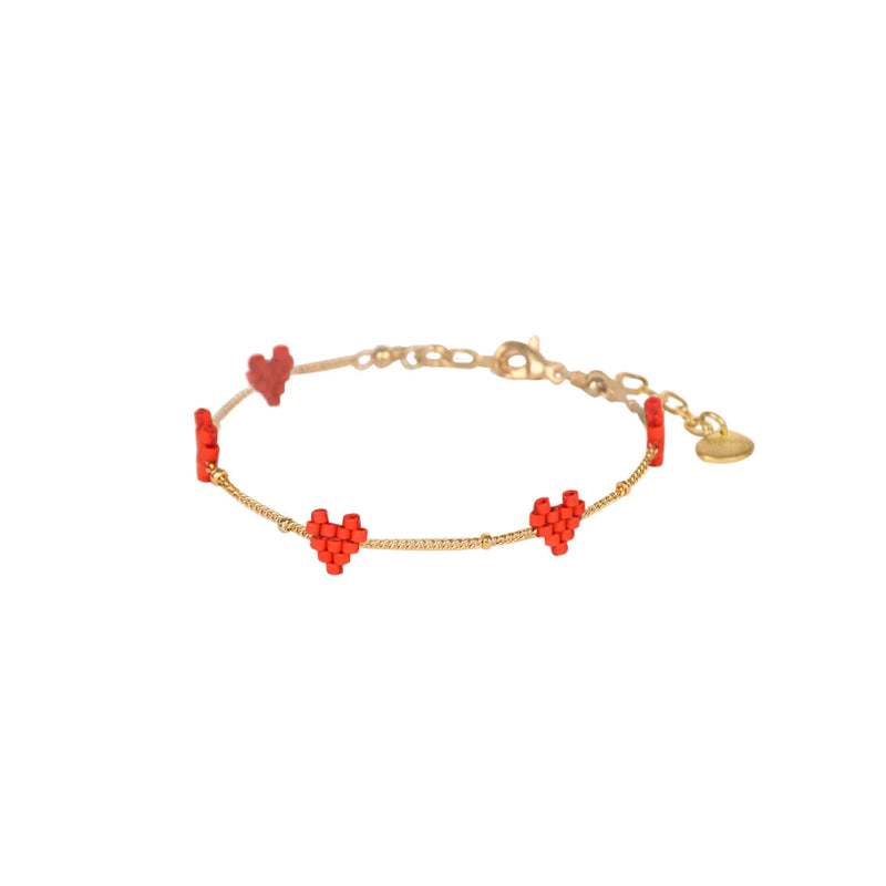 Heartsy Chain Bracelet