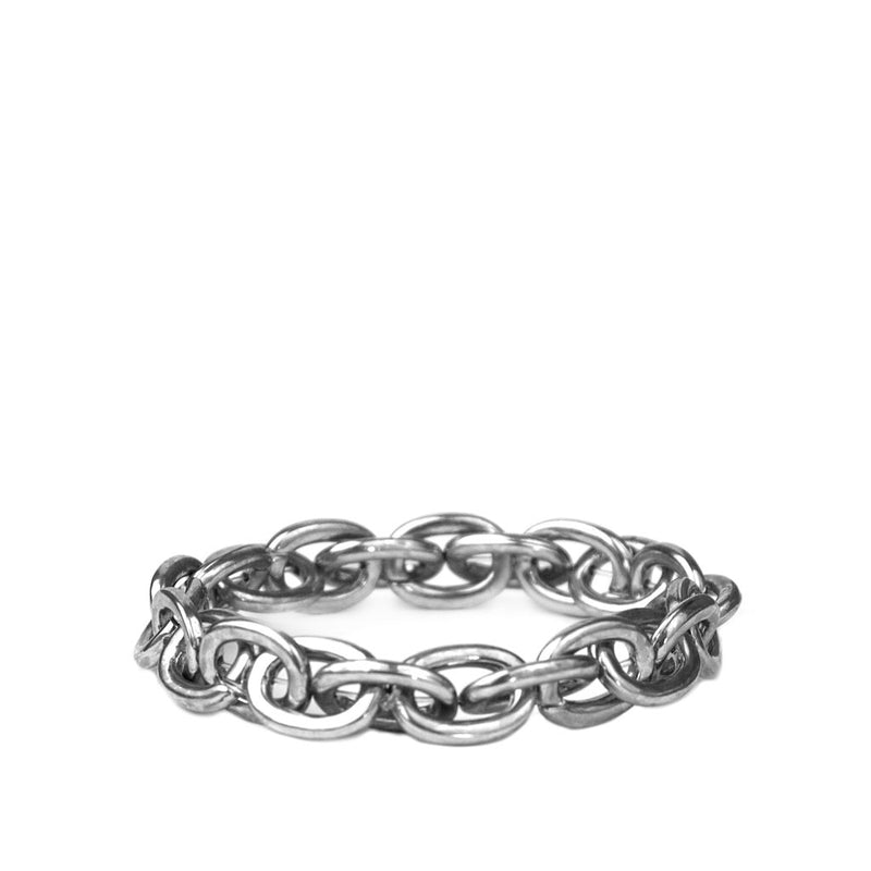 Link Stretch Bracelet~ Silver