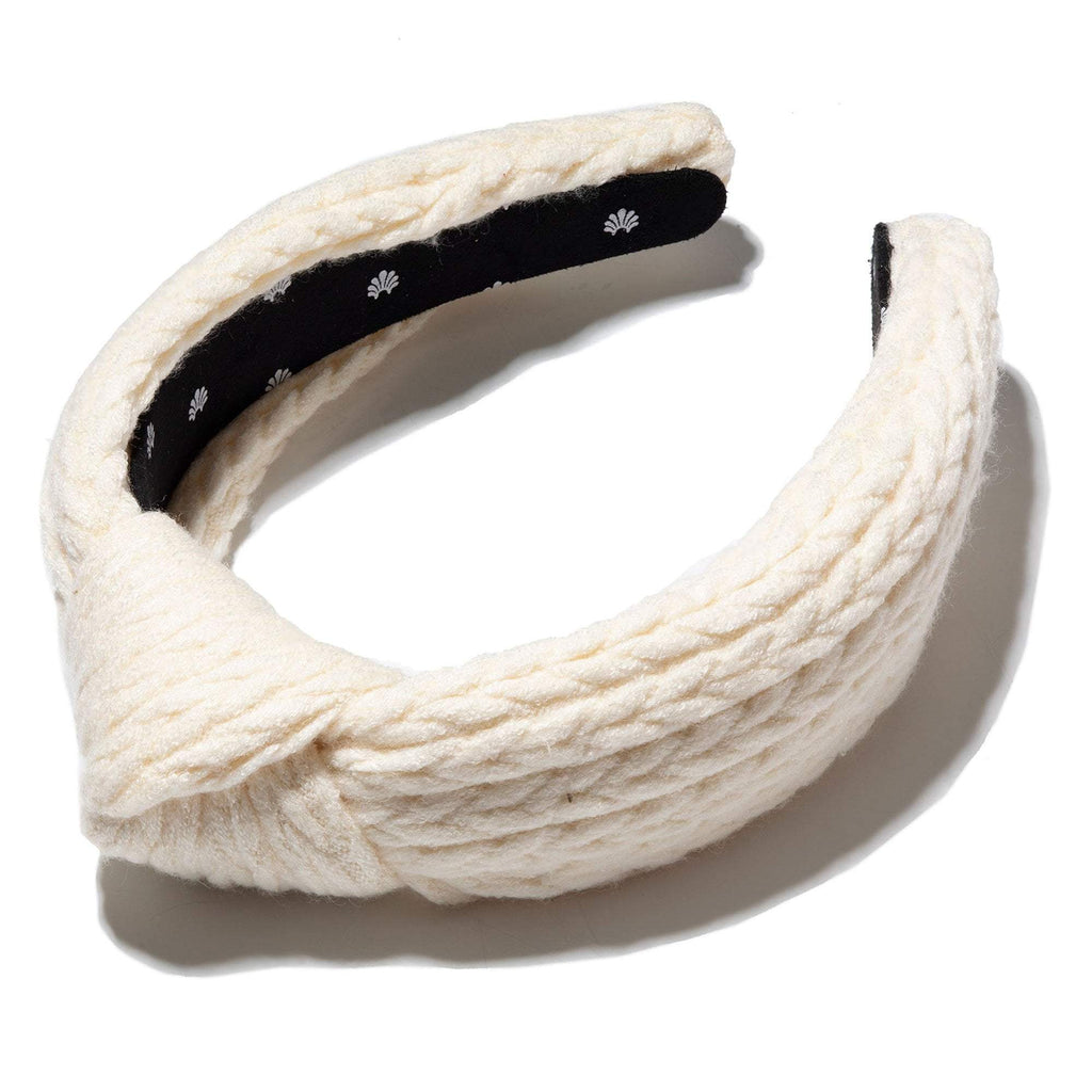 Lele Sadoughi | Embellished Knit Knotted Headband Lele Sadoughi | Accessories | Lele Sadoughi Embellished Knit  main image 2
