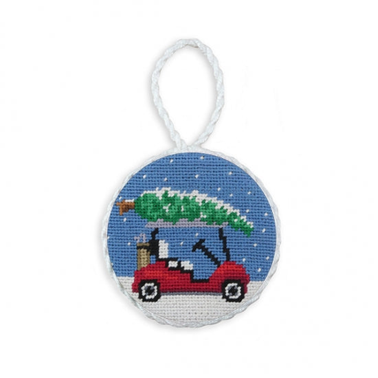 Christmas Golf Cart Ornament