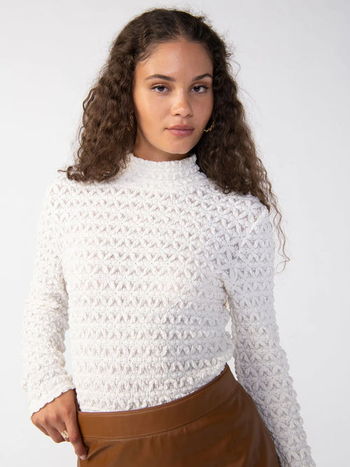 Lace Mock Top